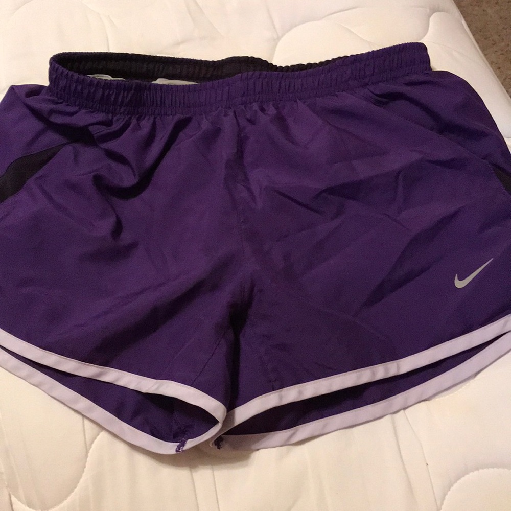Nike track shorts